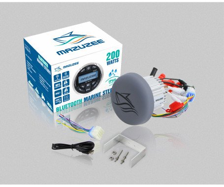 AQUA MARINE - 200W Bluetooth Marine Stereo